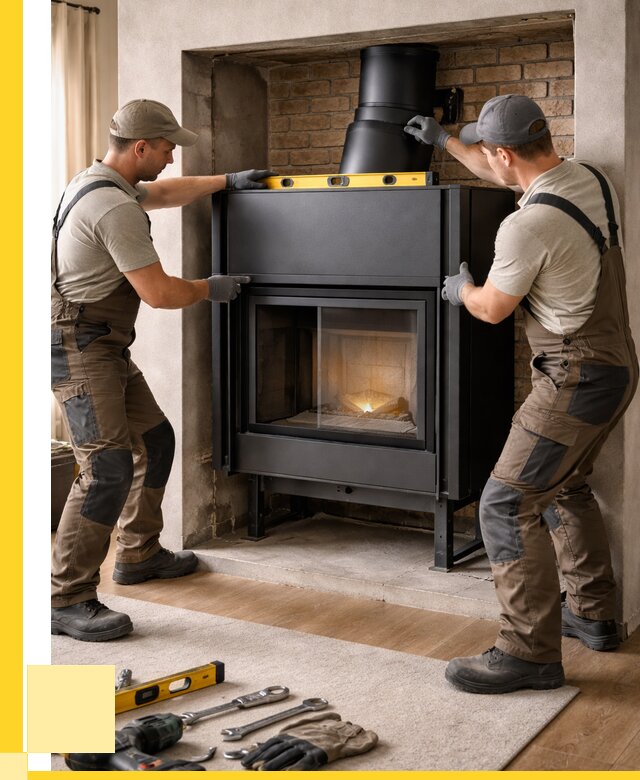 Установка каминных топок в Изобильном под ключ от 18698 р. | ЭриданЗбл