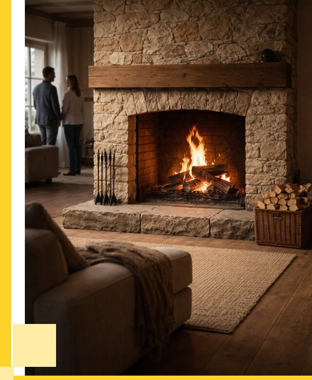 Открытые камины под ключ в Изобильном от 155820 р. ЭриданЗбл