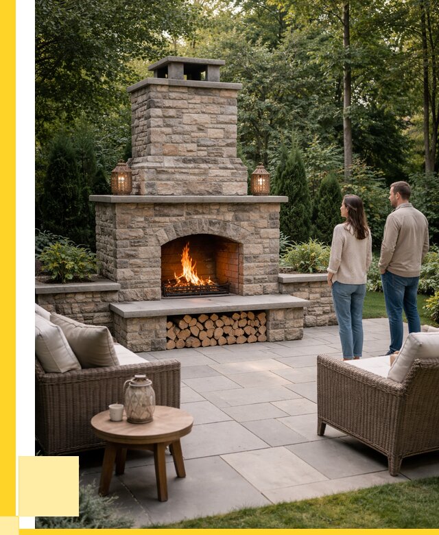 Уличные камины из кирпича в Изобильном от 155820 р. | ЭриданЗбл