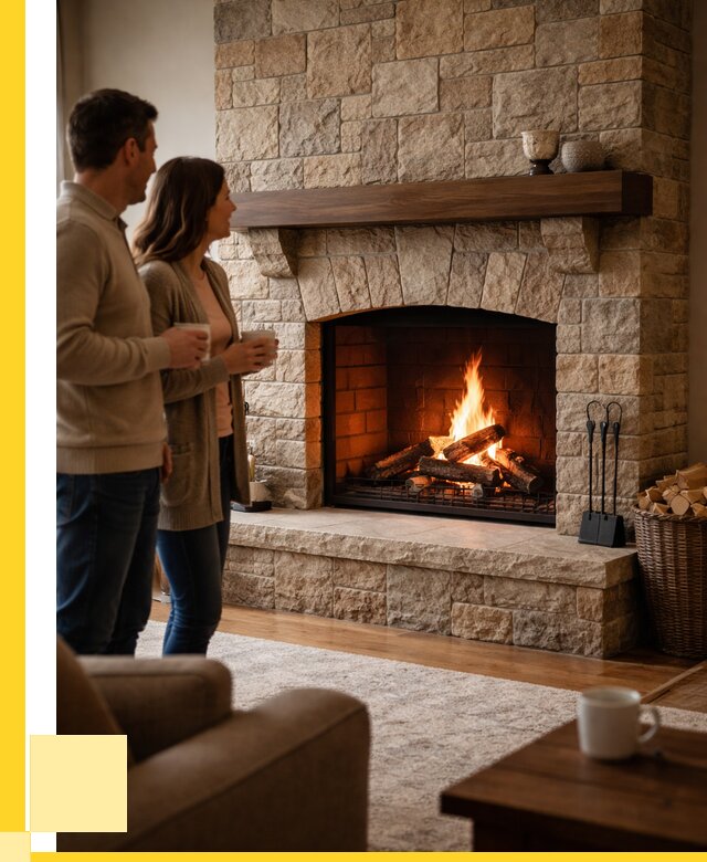 Каменные камины на заказ в Изобильном от 186984 р. | ЭриданЗбл