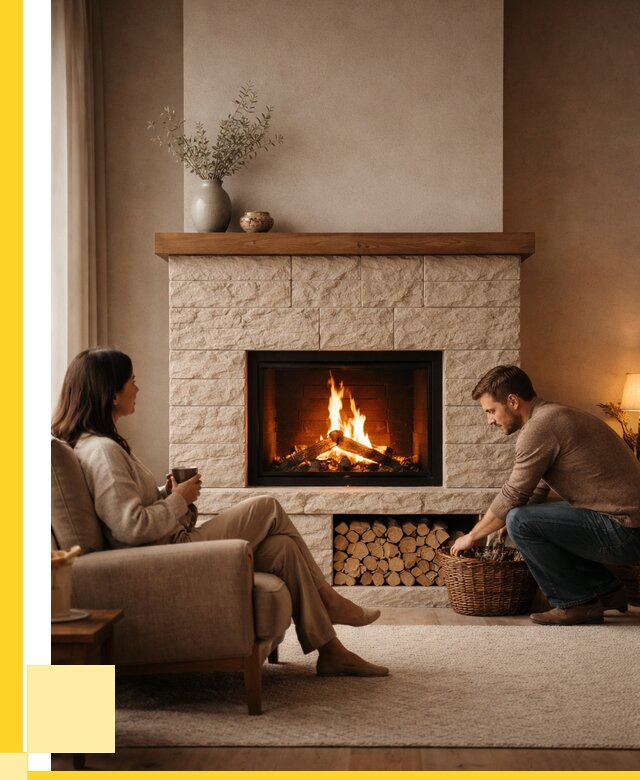 Камины для дома в Изобильном под ключ от 155820 р. | ЭриданЗбл