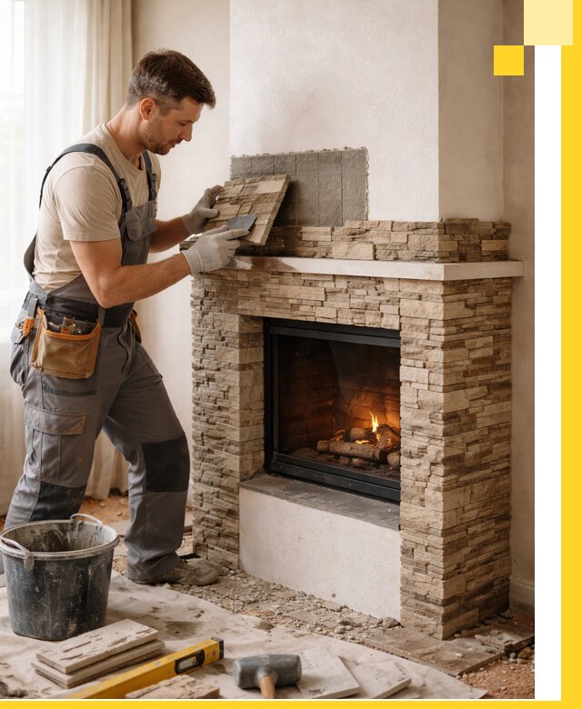 Изготовление и монтаж каминов для дома под ключ в Изобильном