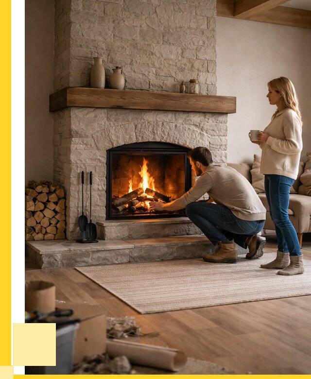 Камины для загородного дома в Изобильном от 363580 р., ЭриданЗбл