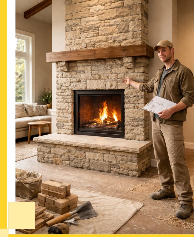 Камины под ключ в Изобильном от 186984 р. | ЭриданЗбл — установка