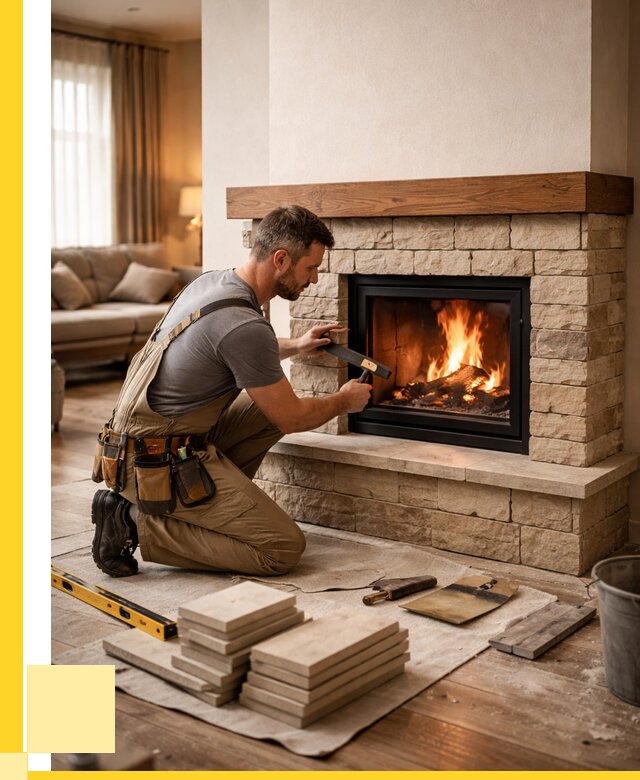 Строительство каминов в Изобильном от 155820 р., ЭриданЗбл - под ключ