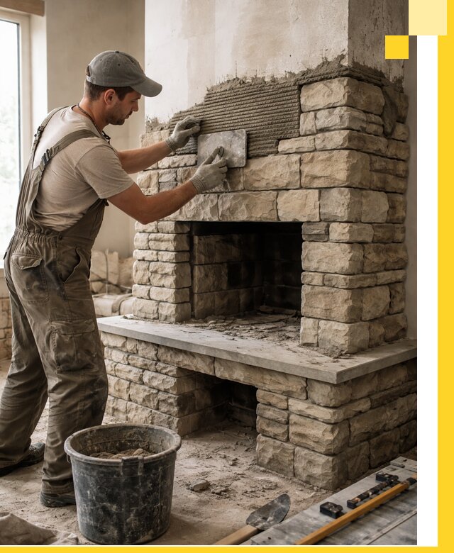 Строительство каминов под ключ в Изобильном от проектирования до монтажа