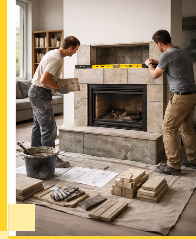 Монтаж каминов и установка в Изобильном от 46746 р. | ЭриданЗбл