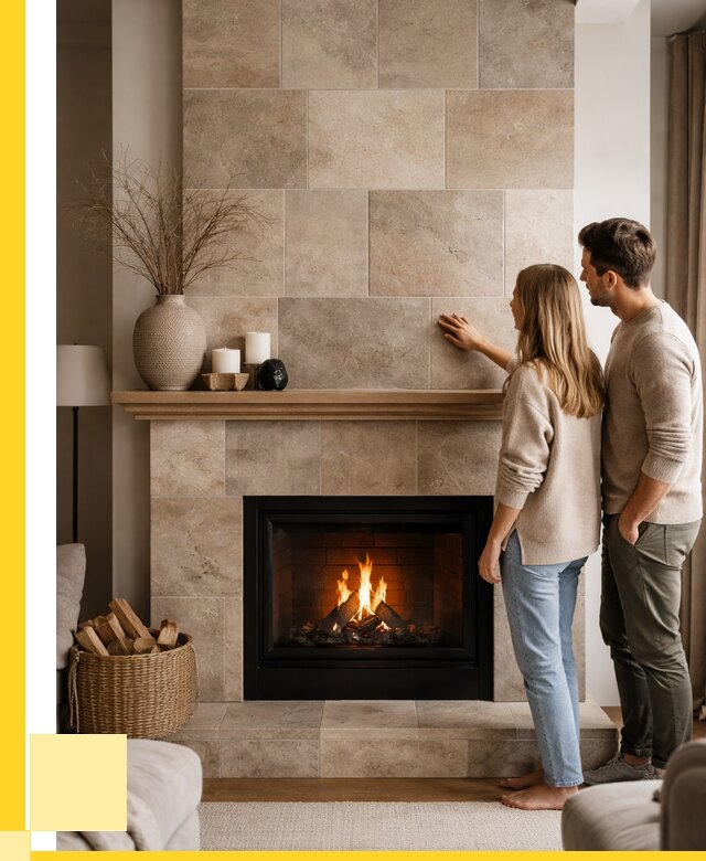 Облицовка каминов керамогранитом в Изобильном от 4675 р. | ЭриданЗбл