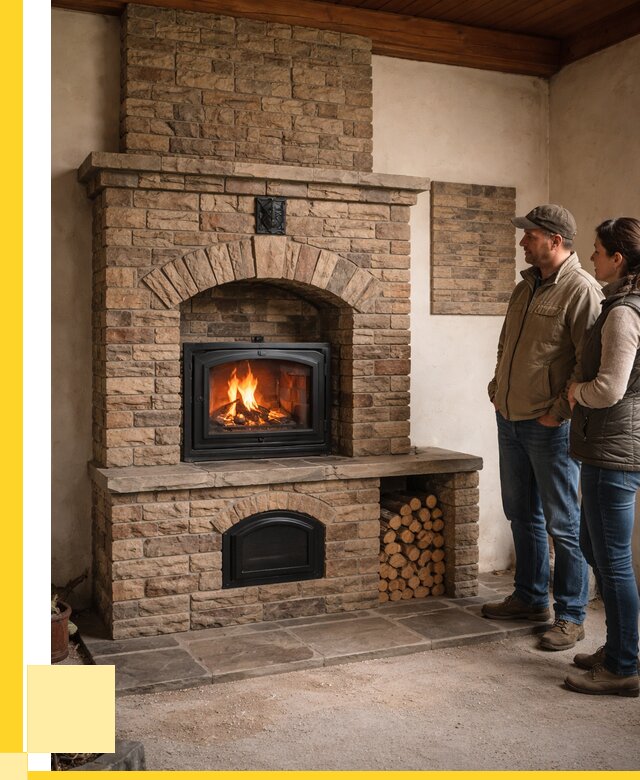 Кирпичная печь под ключ в Изобильном от 155820 р. | ЭриданЗбл