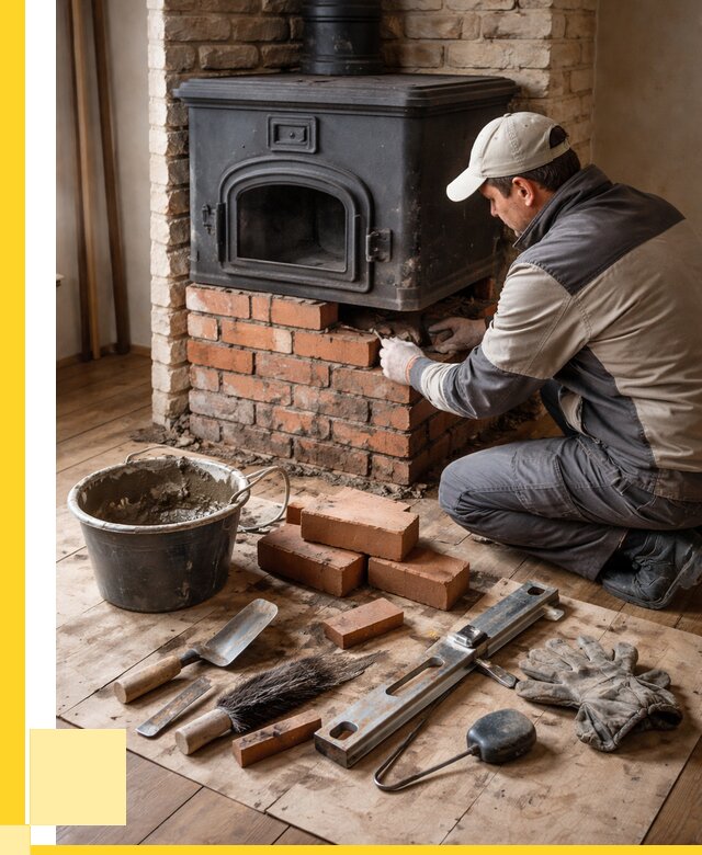 Ремонт печей в Изобильном от 12466 р., услуги печника ЭриданЗбл
