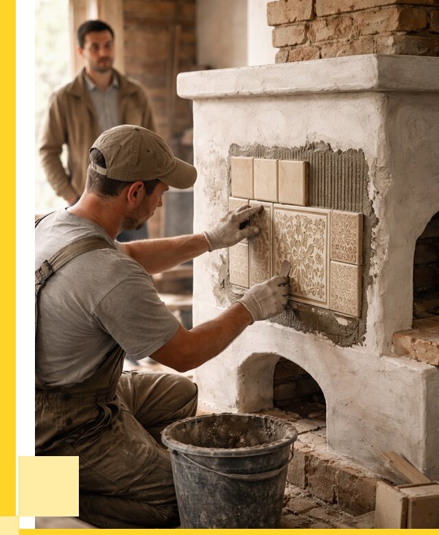 Отделка печей и банных печей в Изобильном от 36358 р. | ЭриданЗбл