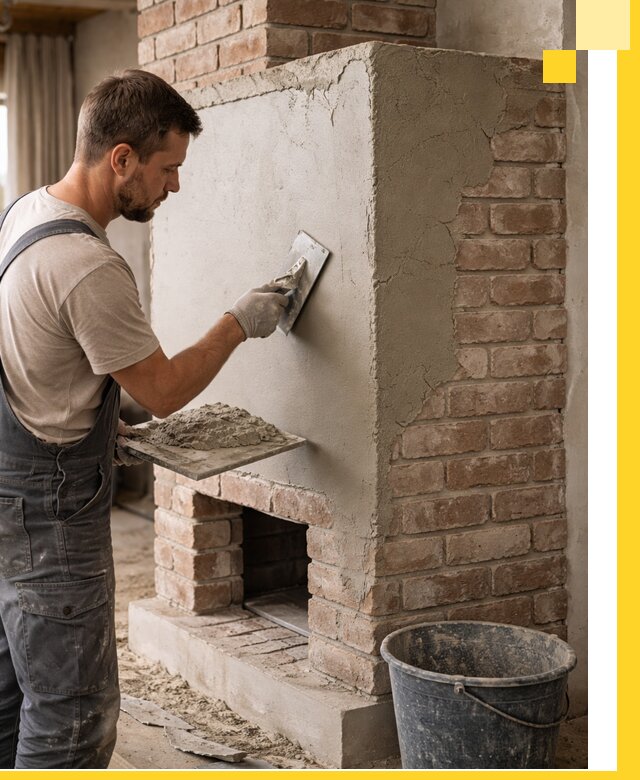 Отделка печей и облицовка каминов в Изобильном под ключ