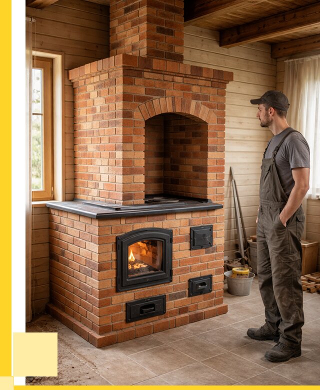 Кирпичные печи в Изобильном: купить от 155820 р. | ЭриданЗбл