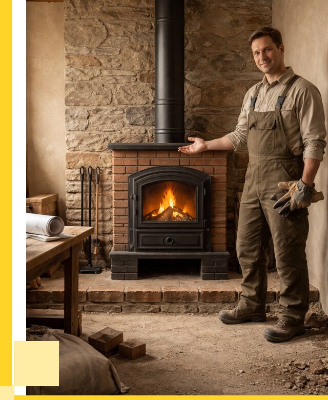 Печи отопительные из кирпича в Изобильном от 83104 р., ЭриданЗбл