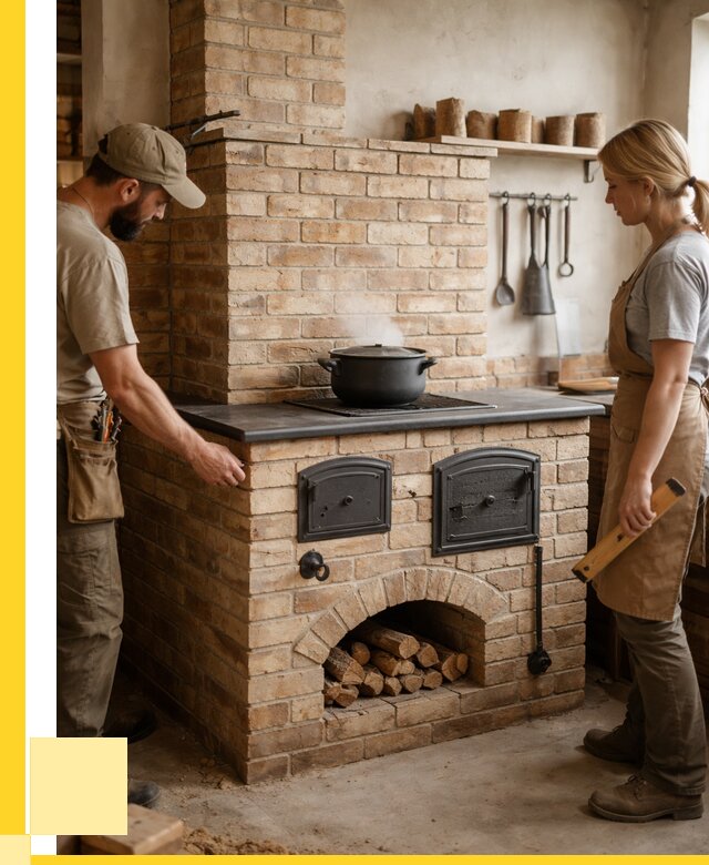 Варочно отопительные печи в Изобильном от 93492 р. | ЭриданЗбл