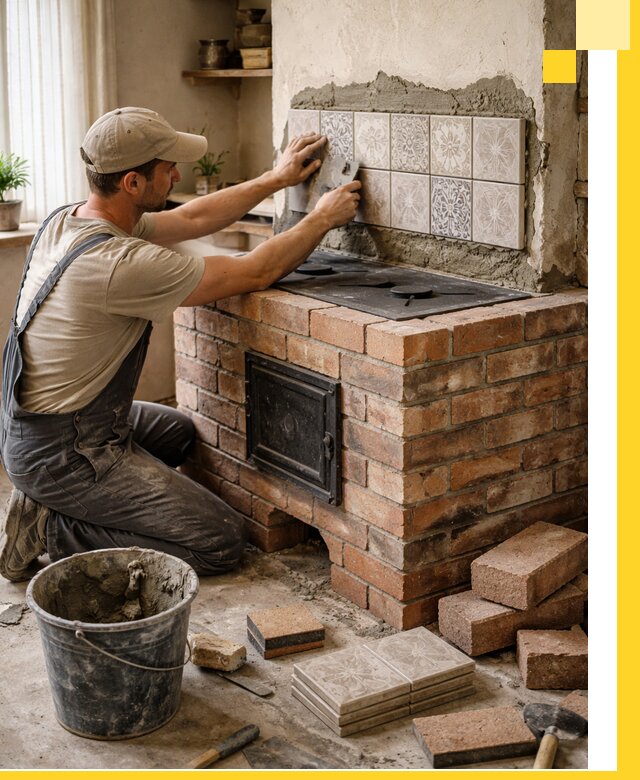 Печи с плитой на заказ монтаж гарантия и сервис в Изобильном