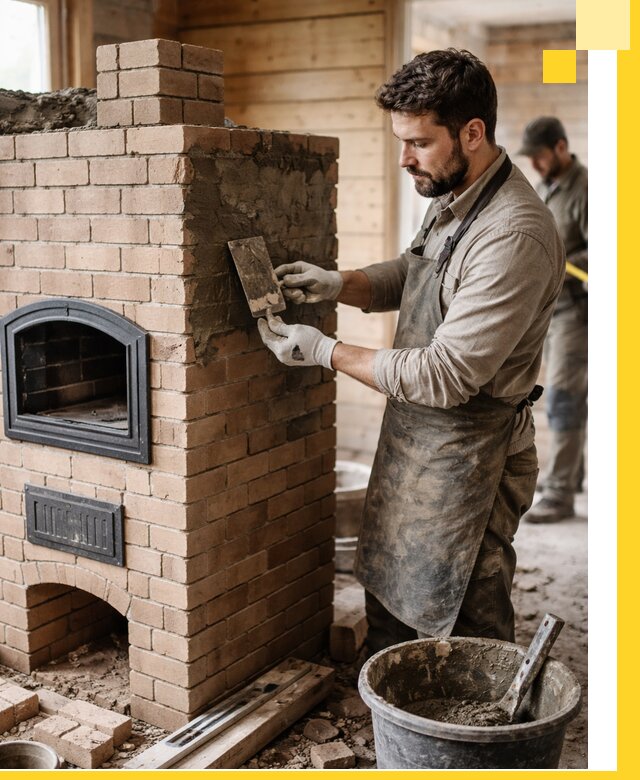 Изготовление и установка печей-шведок под ключ в Изобильном