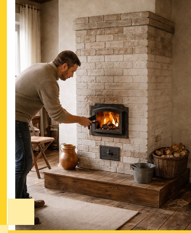 Печь голландка из кирпича в Изобильном от 88298 р. | ЭриданЗбл