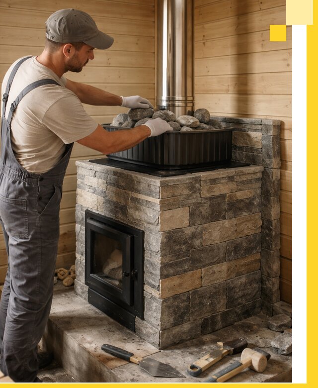 Печи для парной в Изобильном, производство, монтаж и обслуживание