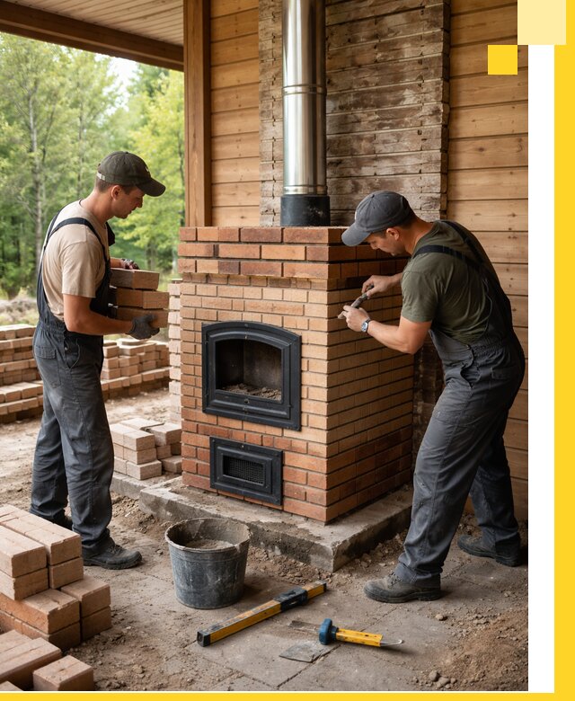 Производство и установка дачных печей под ключ в Изобильном