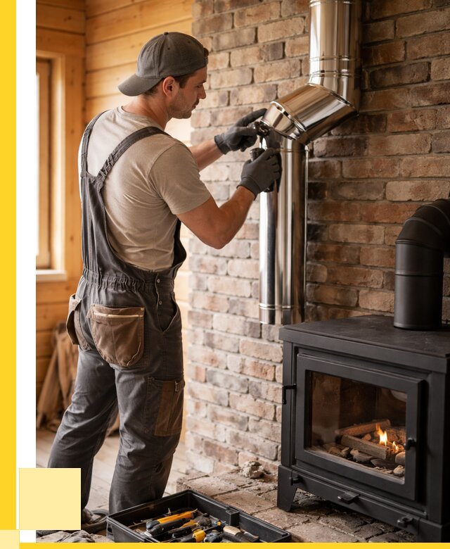 Монтаж дымоходов для печей в Изобильном от 7791 р. | ЭриданЗбл
