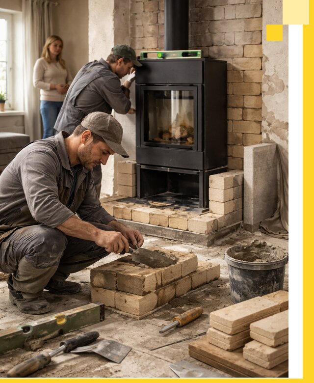 Печи и камины под ключ: проект, установка в Изобильном