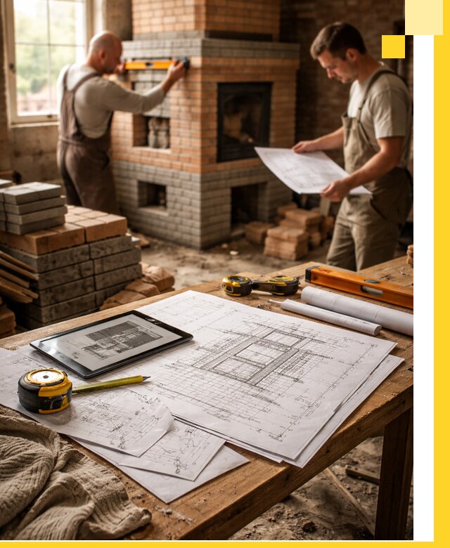 Проекты печей и каминов с индивидуальным дизайном в Изобильном