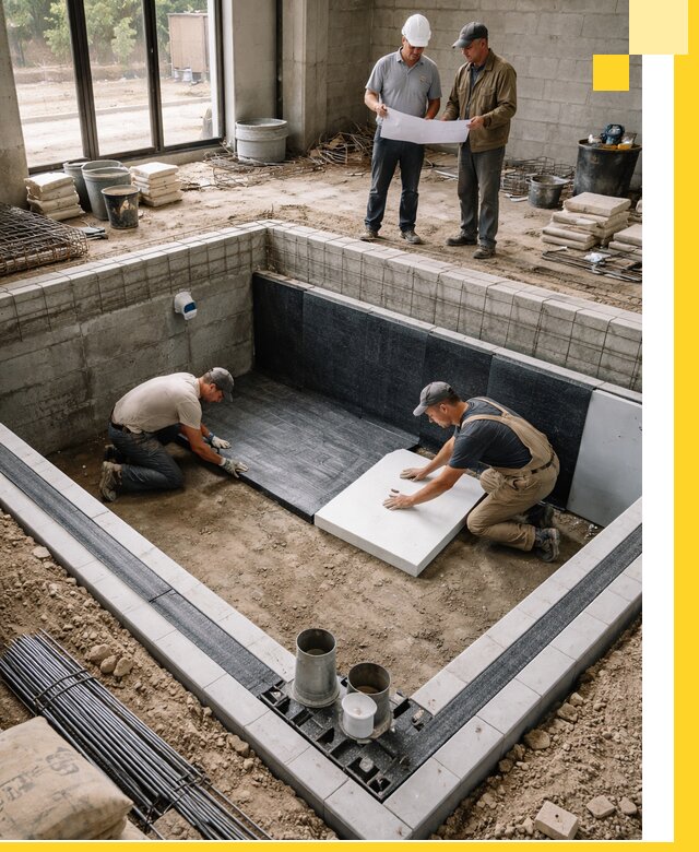 Проекты частных и общественных бассейнов под ключ в Изобильном