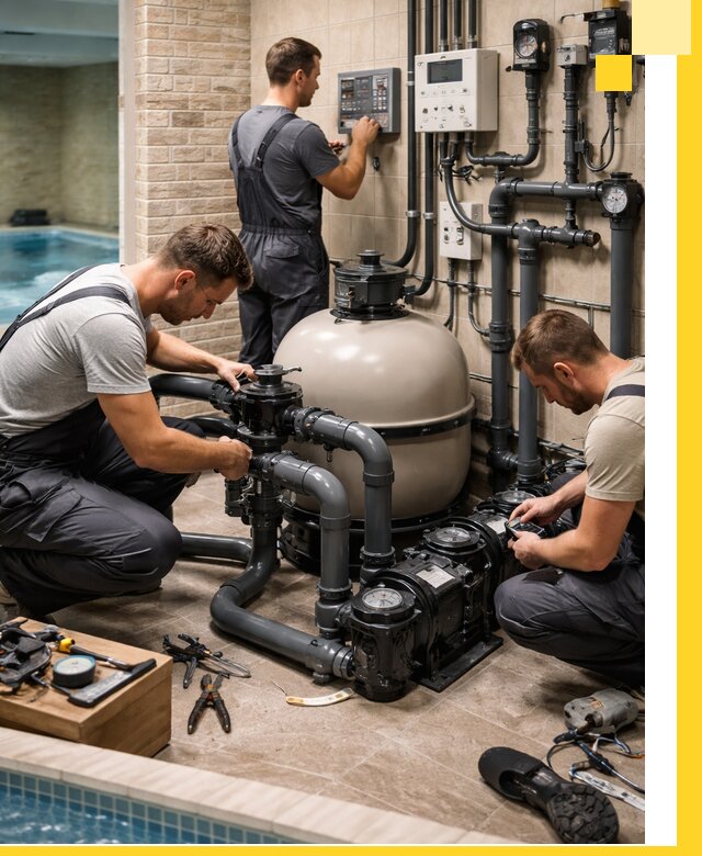 Комплексное оборудование для бассейнов под ключ в Изобильном