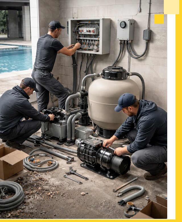 Профессиональный монтаж оборудования для бассейнов в Изобильном