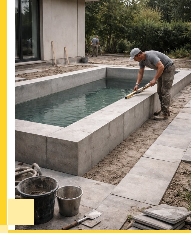 Строительство бетонного бассейна в Изобильном от 1246560 р. | ЭриданЗбл