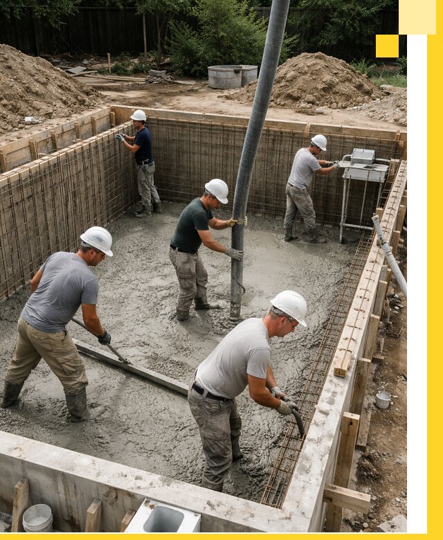 Строительство бетонных бассейнов под ключ в Изобильном