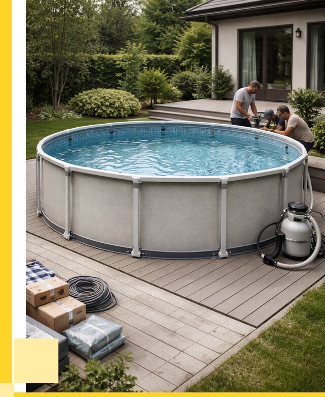 Купить каркасные бассейны в Изобильном от 46746 р. | ЭриданЗбл