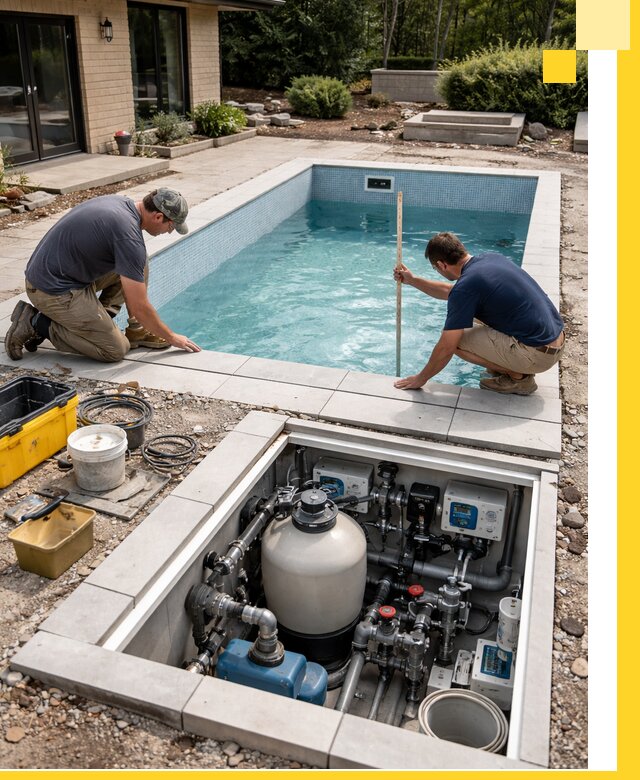 Строительство качественных домашних бассейнов под ключ в Изобильном