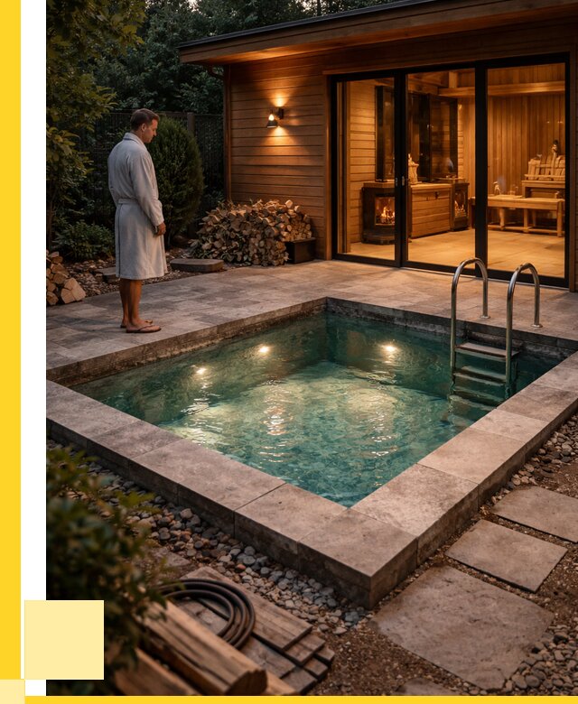 Бани с бассейном под ключ в Изобильном от 98686 р. | ЭриданЗбл