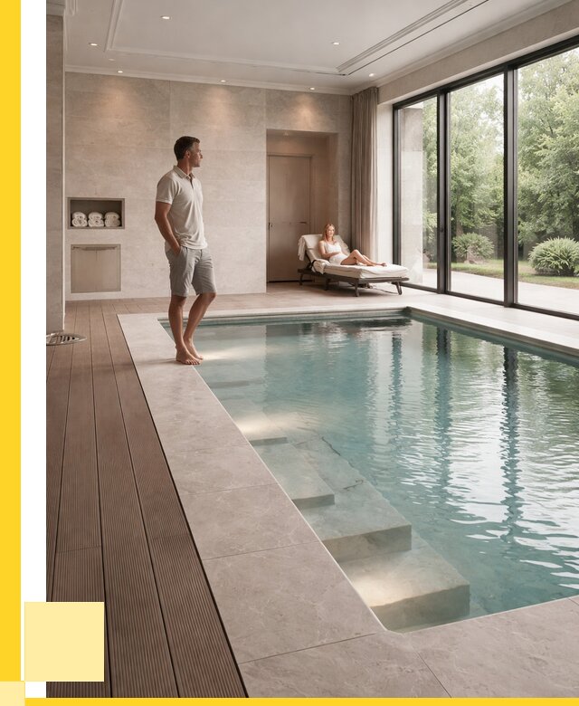 Бассейны в коттедже под ключ в Изобильном от 1246560 р. | ЭриданЗбл