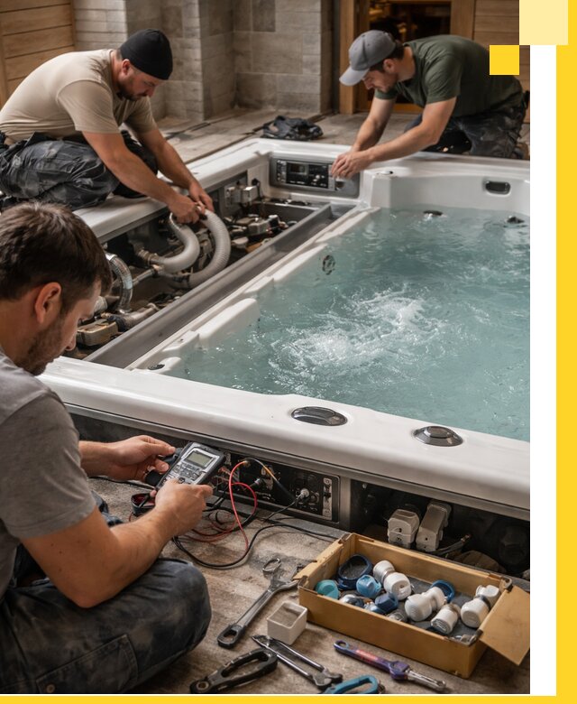 Гидромассажные бассейны под ключ в Изобильном, дизайн и монтаж