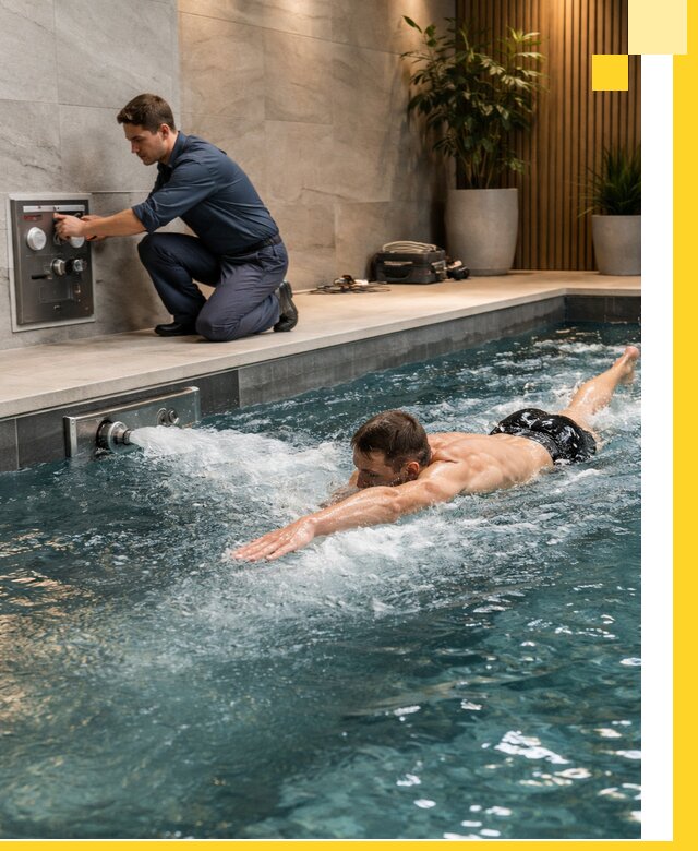 Проектирование и монтаж бассейнов с противотоком в Изобильном