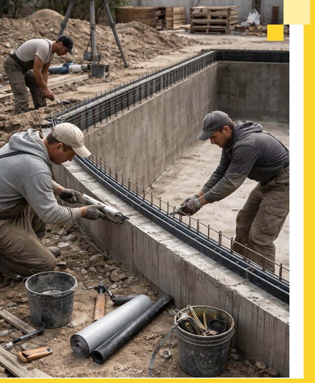 Качественный монтаж чаши бассейна в Изобильном под ключ с гарантией