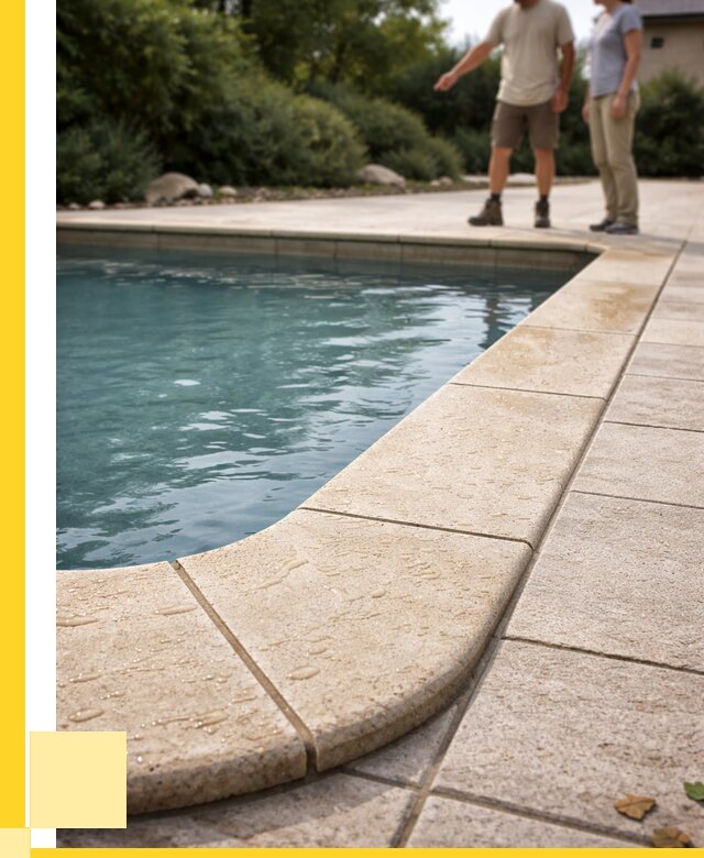 Копинговый камень для бассейнов в Изобильном от 4363 р. | ЭриданЗбл