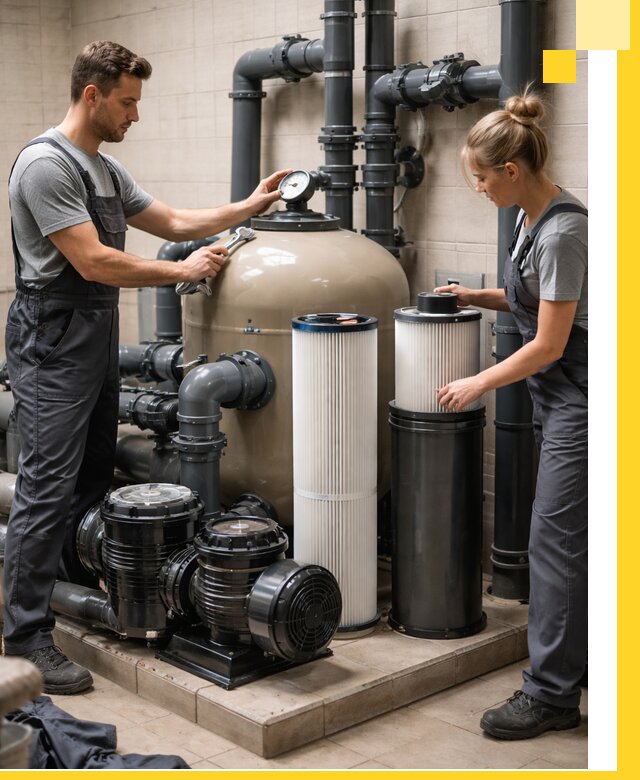 Фильтры и системы фильтрации для бассейнов в Изобильном