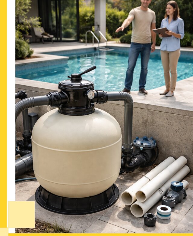 Песочные фильтры для бассейнов в Изобильном от 18698 р., ЭриданЗбл