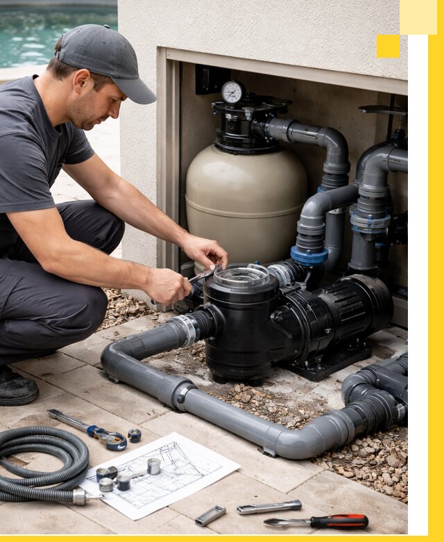 Поставка, монтаж и сервис насосов для бассейнов в Изобильном