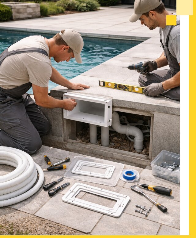 Поставка и установка скиммеров для бассейнов в Изобильном