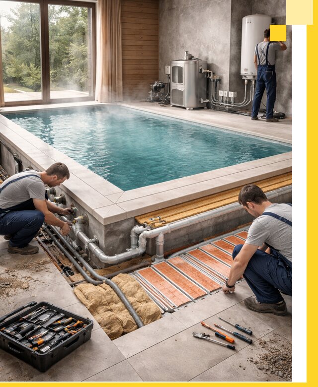 Проектирование и строительство тёплых бассейнов в Изобильном