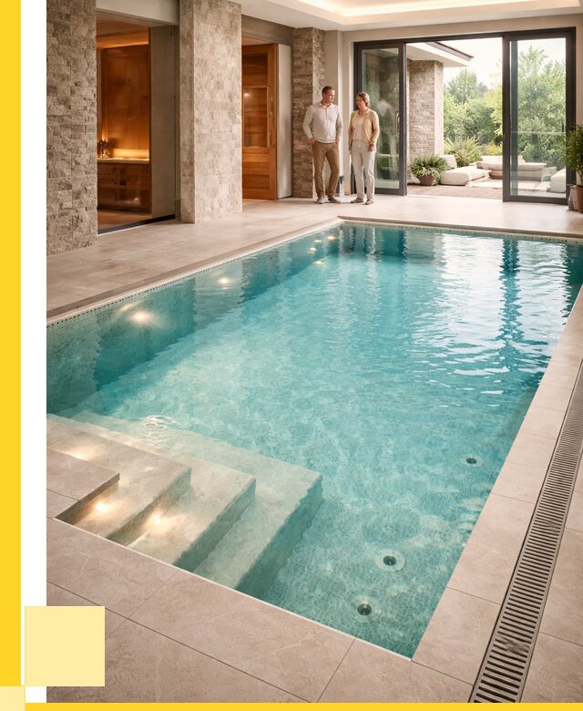 Бассейн во дворе в Изобильном: проект, отделка от 1246560 р. | ЭриданЗбл