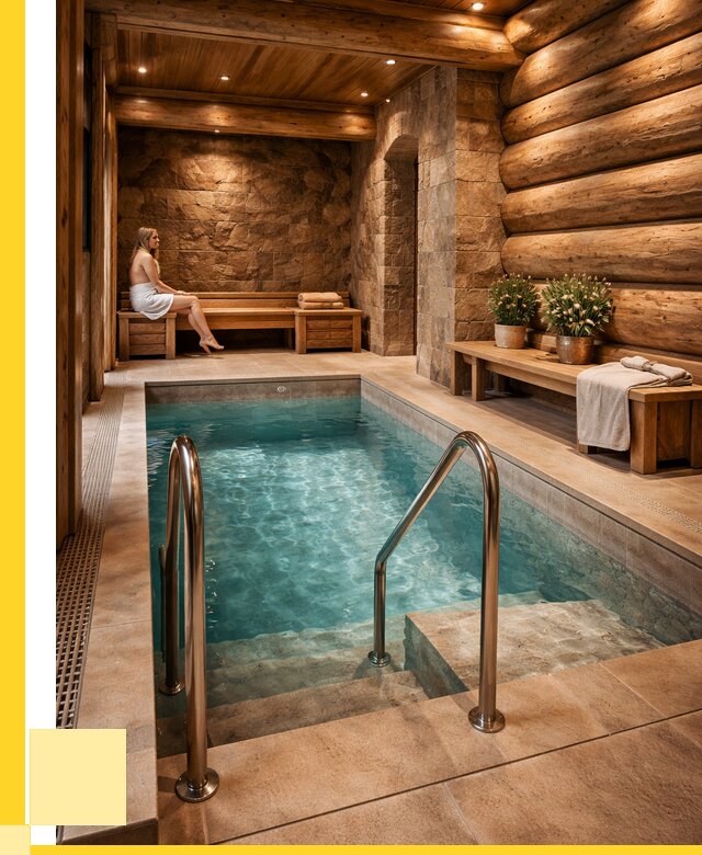 Аренда бани с бассейном в Изобильном от 1558200 р. | ЭриданЗбл