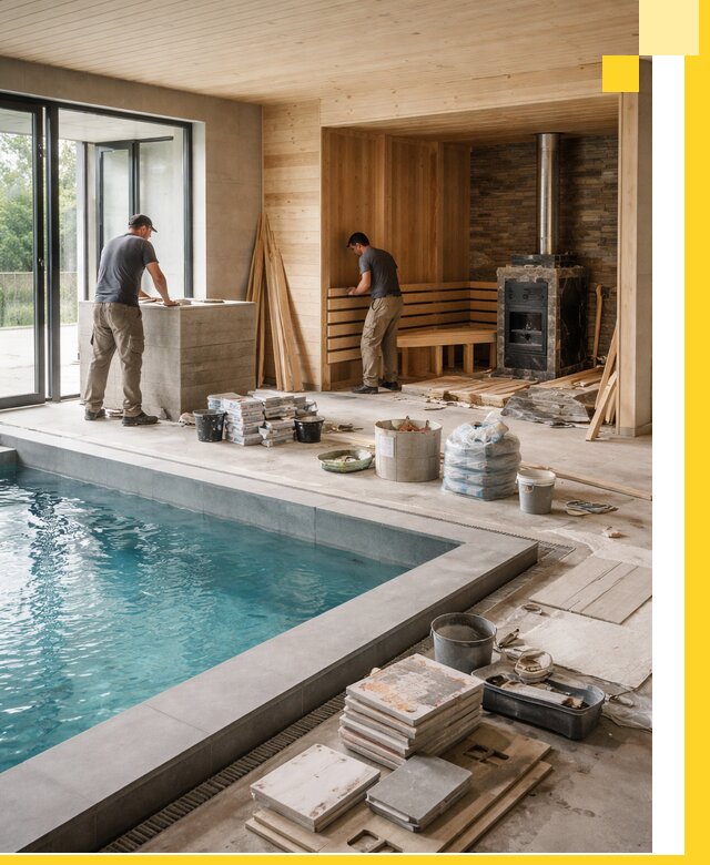 Проектирование и строительство бань с бассейном в Изобильном