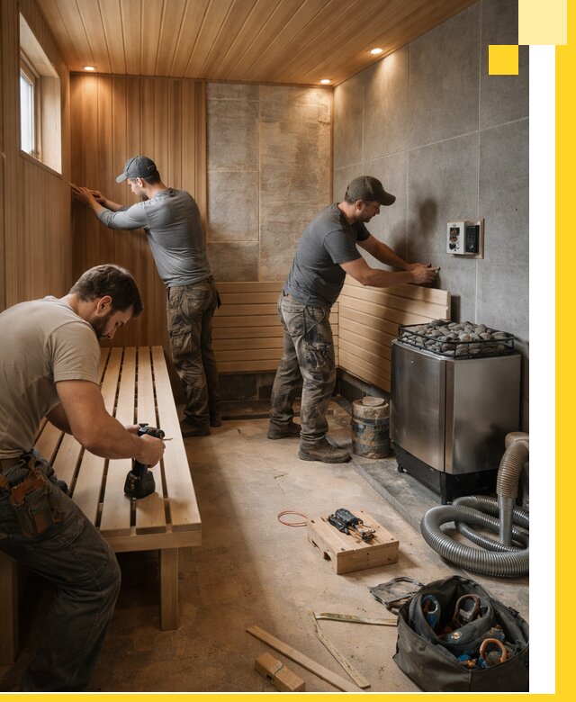 Сауны под ключ в Изобильном, проектирование, строительство, отделка