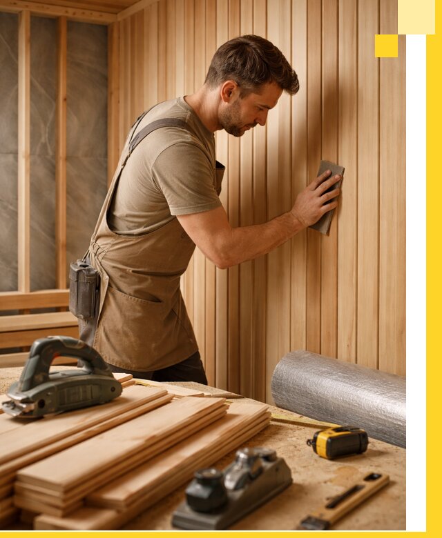 Профессиональная отделка саун и парных под ключ в Изобильном